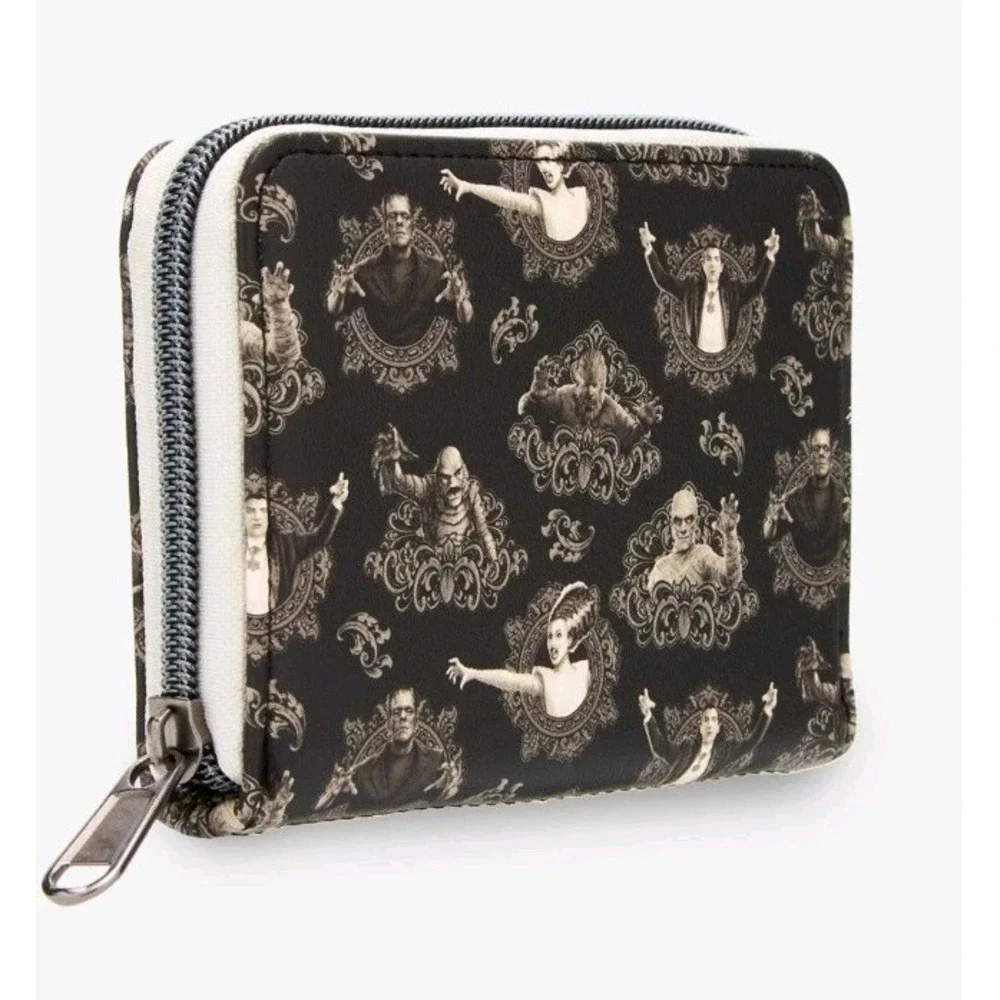 NEW‎ Loungefly Universal Monsters Sepia Portraits Allover Print Backpack